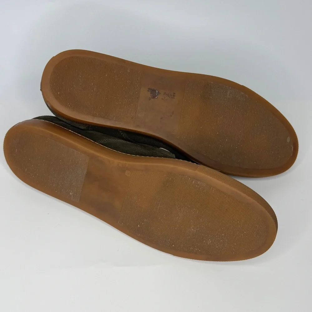 Suede Leather Chukka Boots Mens 11 Earth Green Goblincore Shoes Coop Barneys NY